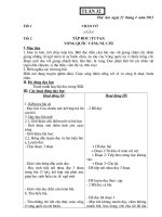 Giáo án tiểu học tuần 31