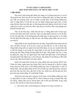 Tuyển chọn và bồi dưỡng HSG