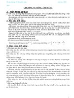 ôn tập chương sóng ánh sáng