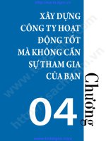 ebook bi quyet gay dung co nghiep bac ty chapter 4 & 5