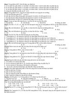 Đề kiểm tra phần liên kết hóa học