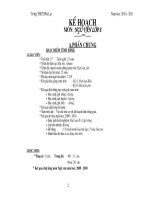 Kế hoạch văn  8(2010-2011)