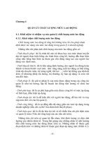 quản lý chất lượng định mức lao động 