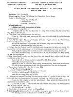 Phiếu danhd giá GV theo 40