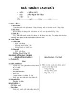 giáo án lớp 1 ( tuần 1)