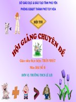 Bat Phuong trinh bac nhat