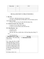 bài 4: bài toán và thuật toán