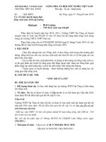 Hướng dẫn tổ chức cuộc thi hùng biện tiếng Anh năm 2010-2011