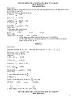 Cau hoi trac nghiem hoa 8