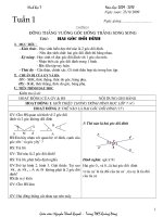 Giáo án Hình học 7 trọn bộ 2cột