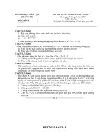 DHG ĐỀ TS VÀO LỚP 10 QUẢNG TRỊ 2009-2010