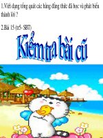 Tiet 6 - Nhung hdt dang nho