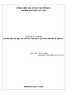 GD đạo đức cho HS lớp 3 qua môn Đạo đức