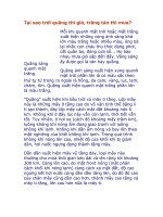 Tại sao trời quầng thì gió, trăng tán thì mưa