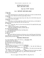 Giáo án hóa học 8 năm 2009 - 2010