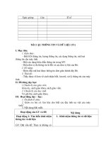 Bài 2. Thông tin và dữ liệu