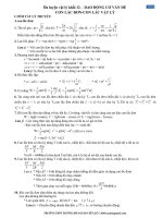 BT PHẦN CON LẮC ĐƠN-CON LẮC VẬT LÝ