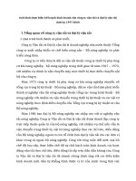 tình hình thực hiện kế hoạch kinh doanh của công ty vận tải và đại lý vận tải thời kỳ 1997 2000