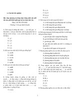 1001 câu hoi trac nghiem