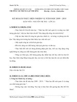 Bài thu hoạch 8 chuyên đề BD CBQL trường phổ thông