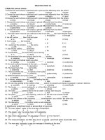  Đề kiểm tra tiếng anh lớp 12 số 24