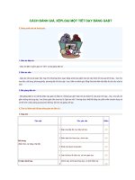 Cách đánh giá, xếp loại 1 giờ dạy bằng GAĐT