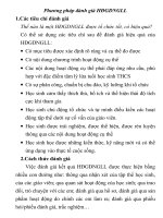 Phương pháp đánh giá HĐNGLL