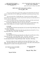 Biên bản đề nghị khen thưởng-Đội