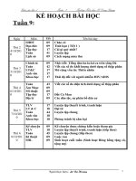GA lớp 5 tuần 9 chuẩn KTKN 2010- 2011