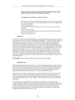 PREDICTION OF ATRAZINE FATE IN RIPARIAN BUFFER STRIPS SOILS USING THE ROOT ZONE WATER QUALITY MODEL