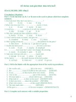 ĐỀ THI HSG HUẾ 2010