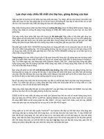 Lựa chọn máy chiếu tốt nhất cho giảng (Tạp chí TBGD) đường lớp học