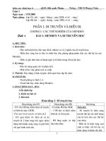 bộ giáo án sinh 9