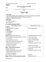 Giao an tuan 7 - ca ngay CKT