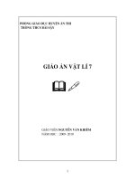 giao an li 7 (tiet 1)
