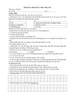 Đề Kiểm tra định kì lần 3, Tiếng Việt 2