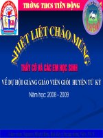 Tiết 63- Ôn tập Tiếng Việt ( NV8)