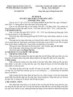 KẾ HOẠCH HỘI NGHỊ CBVC