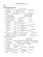 kiem tra mot tiet unit 1,2,3