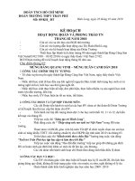 Kế hoạch tháng 2