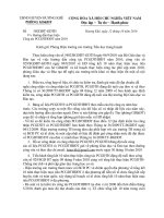 Công văn hướng dẫn PCGDTHĐĐT