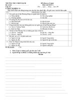 Bộ đề kiểm tra Lịch sử 6