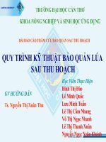 bảo quản nông sản