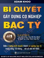 ebook bi quyet gay dung co nghiep bac ty introduction & chapter 1 