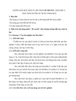 HƯỚNG DẪN HỌC SINH TỰ HỌC PHẦN DI TRUYỀN