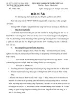 Bao cao chien dich lam cho the gioi sach hon