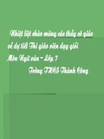 Bài giảng tham khảo