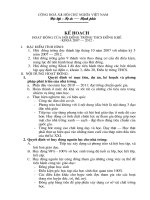 KH Hội đồng trường