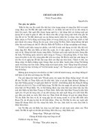 chí khí anh hùng và TG Nguyễn Du