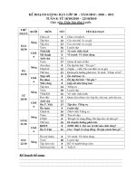 Báo giảng tuần 8